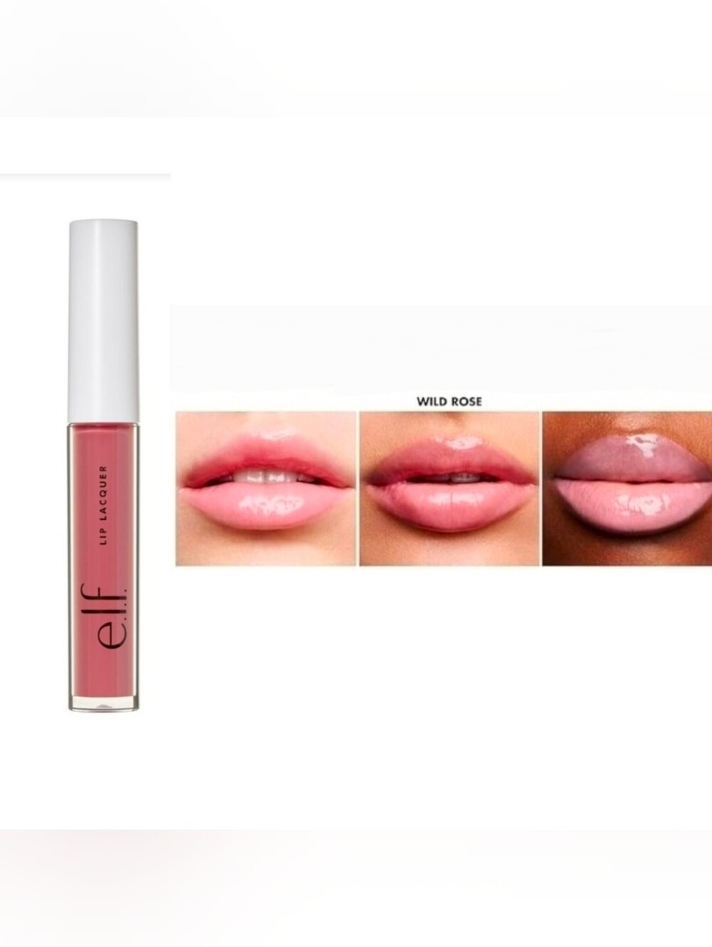 e.l.f. Lip Lacquer — Wild Rose BNIB